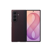 Samsung F976 Z Fold Ultra Carbon Magnet Case Red EF-KF976SRE